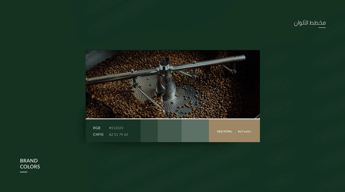 صناعة هوية بصرية فاخرة لمحمصة أطايب - 1