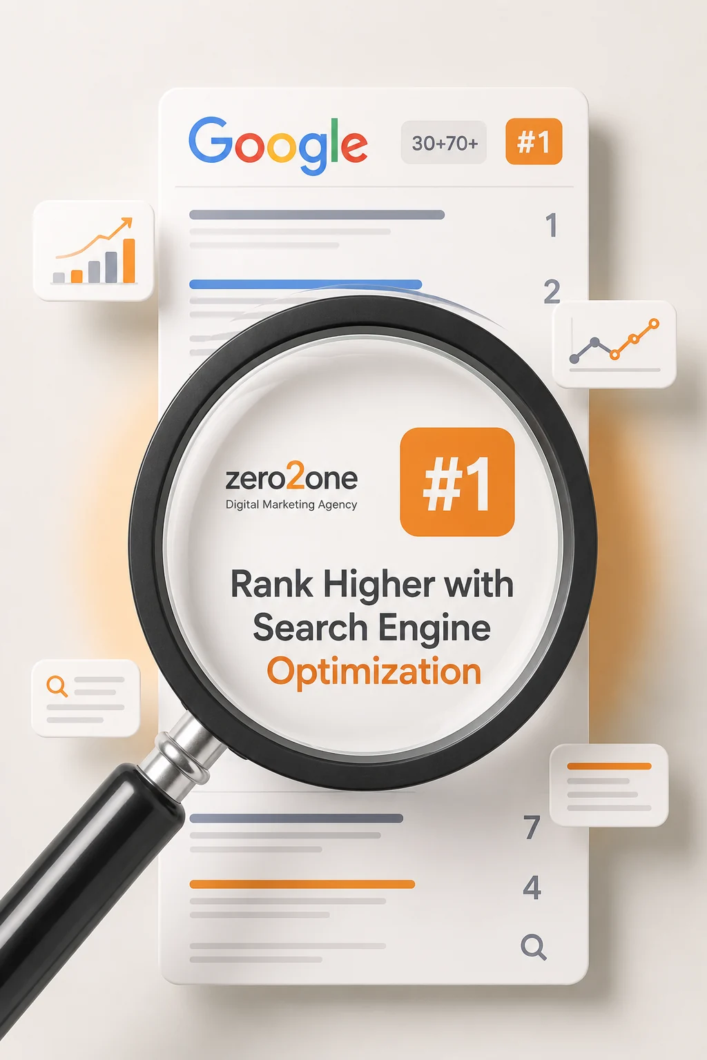 Ranking higher on Google through search engine optimization